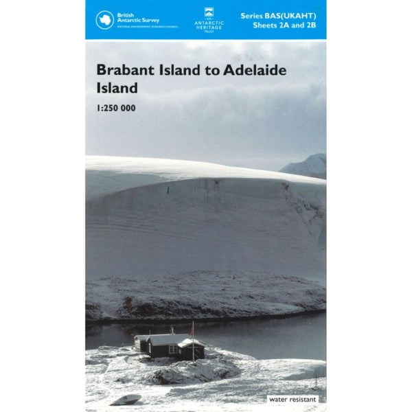 Brabant Island to Adelaide Island Map British Antarctic Survey