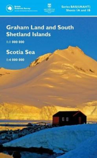 Graham Land and the South Shetland Islands / Scotia Sea Map British Antarctic Survey