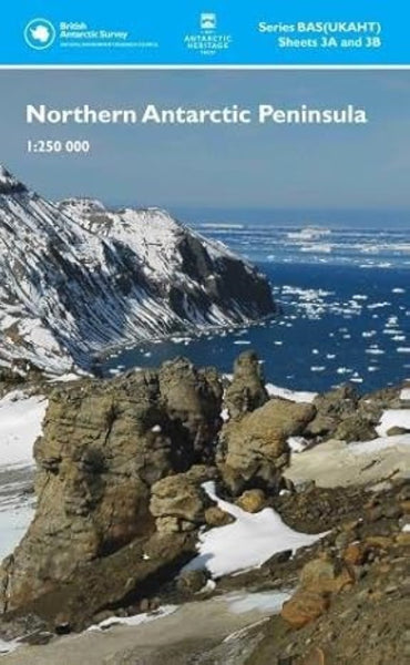 Northern Antarctic Peninsula Map British Antarctic Survey