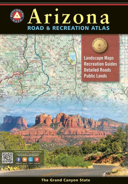 Arizona Road and Recreation Atlas Benchmark Maps