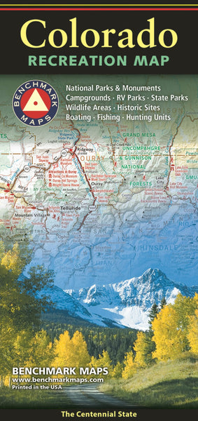 Colorado Recreation Map Benchmark Maps