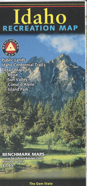 Idaho Recreation Map Benchmark Maps