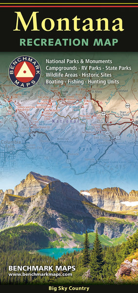 Montana, Big Sky Country, Recreation Map - 2026 Edition Benchmark Maps