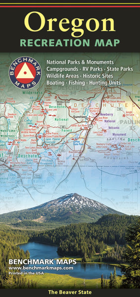 Oregon Recreation Map Benchmark Maps