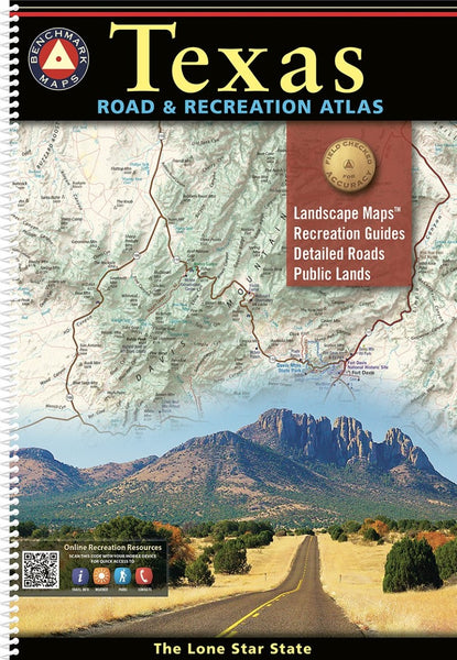Texas Road & Recreation Atlas - 3rd Edition, 2025 Benchmark Maps