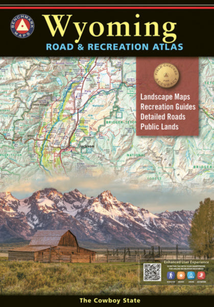 Wyoming Road and Recreation Atlas Benchmark Maps