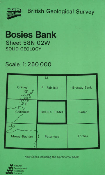 Bosies Bank Geological Map British Geological Survey