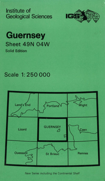 Guernsey Sheet 49N 04W British Geological Survey
