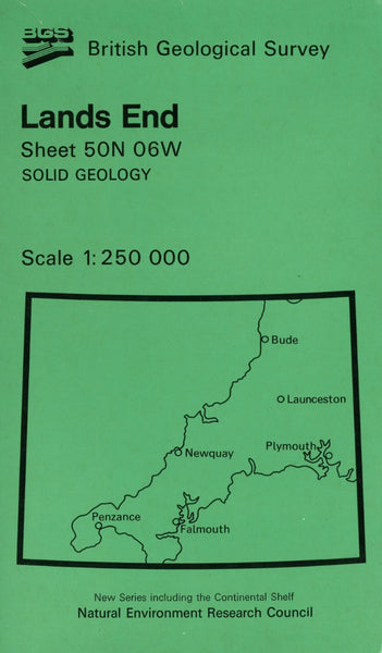 Lands End Geological Map British Geological Survey