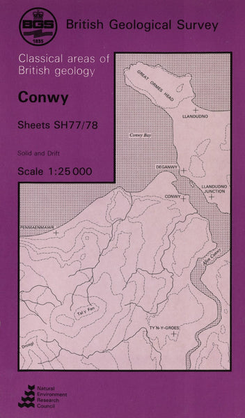 Conwy Geological Map British Geological Survey