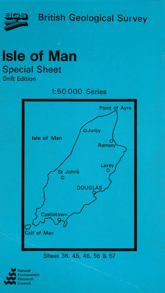 Isle of Man Special Sheet British Geological Survey