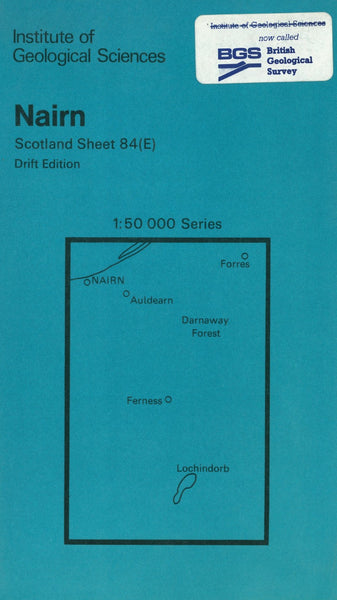 Nairn Scotland Sheet 84 (E) British Geological Survey
