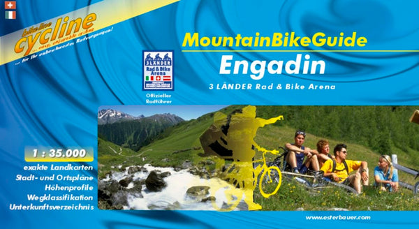 Engadin Mountain Bike Guide Bikeline