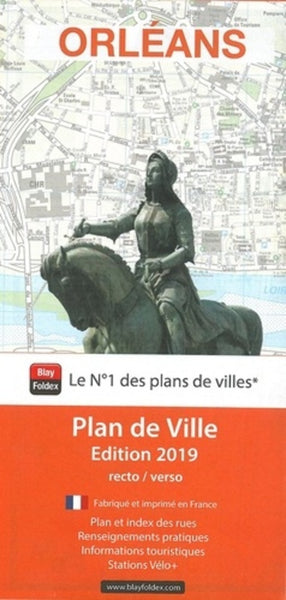 Plan de Ville Orleans Agglomeration Blay Foldex