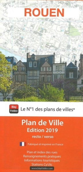 Rouen Blay-Foldex Street Plan Blay Foldex