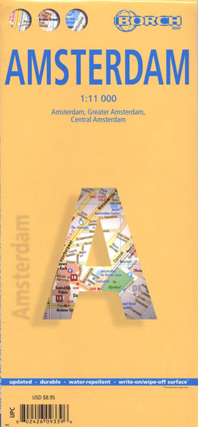 Amsterdam City Map Borch GmbH.