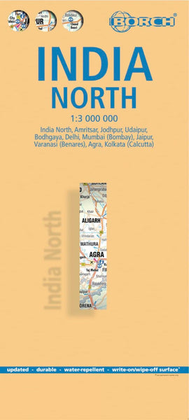 India North Road Map Borch GmbH.