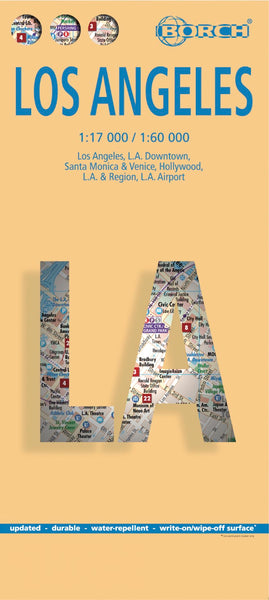 Los Angeles City Map Borch GmbH.