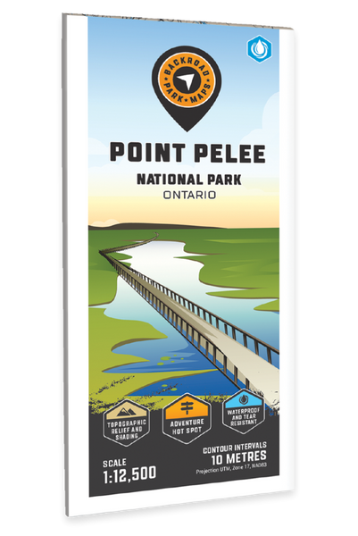 Point Pelee National Park Adventure Topographic Map Backroads Mapbooks