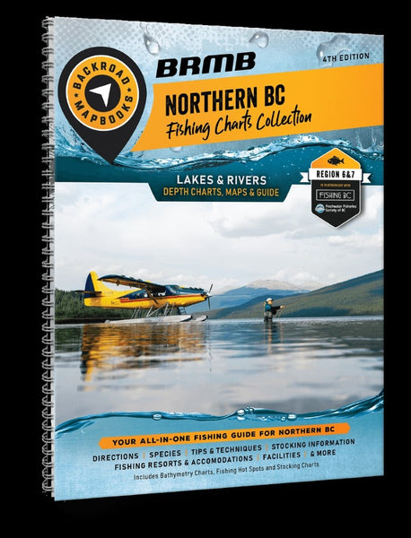 Northern British Columbia Fishing Charts Collection Backroads Mapbooks