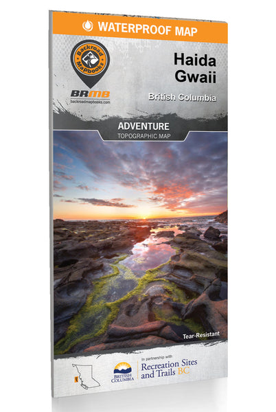 Haida Gwaii BC Recreation Map Backroads Mapbooks