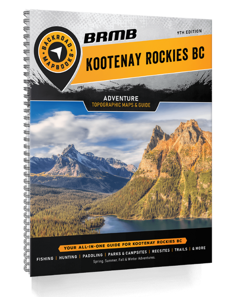 Kootenay Rockies BC Backroad Mapbook Backroads Mapbooks