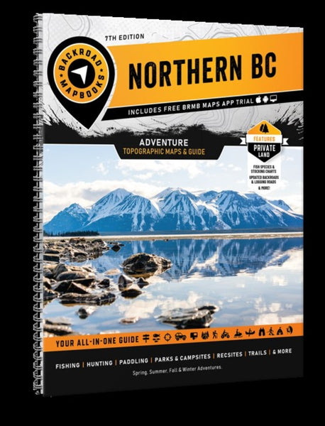 Northern BC MapBook Backroads Mapbooks