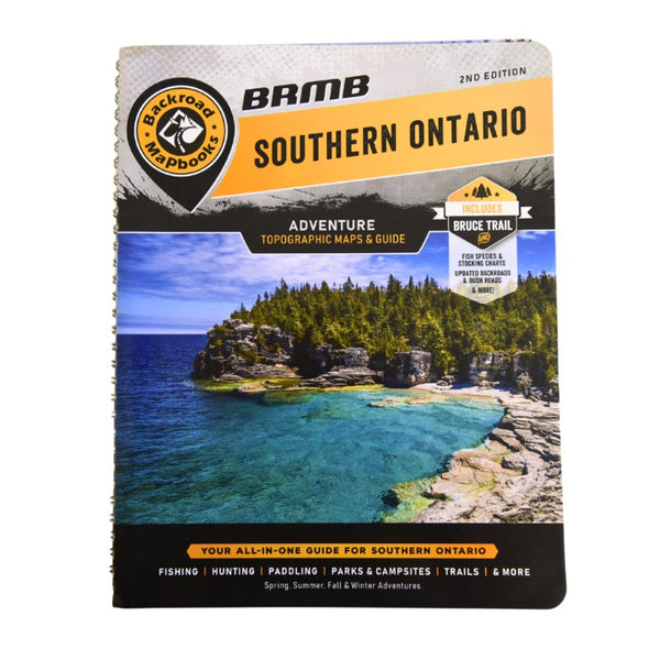 Southern Ontario ON MapBook Backroads Mapbooks