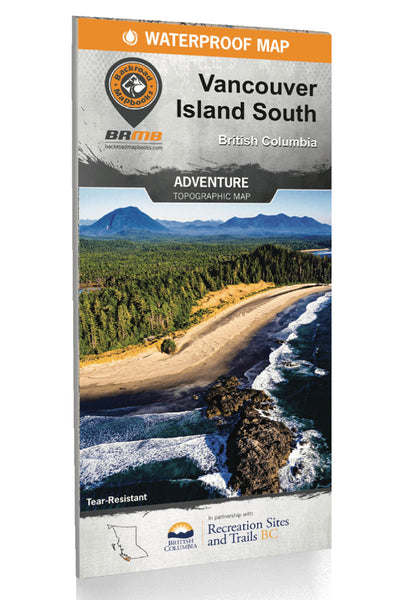 Vancouver Island South BC Recreation Map Backroads Mapbooks
