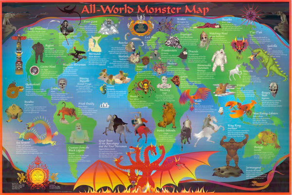 All-World Monster Map Big Stick