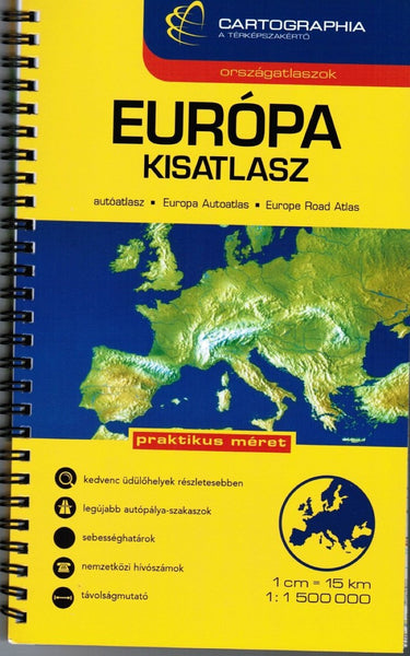 Europa : kisatlasz : orszagatlaszok Cartographia