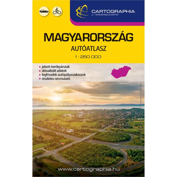 Hungary, Road Atlas Cartographia