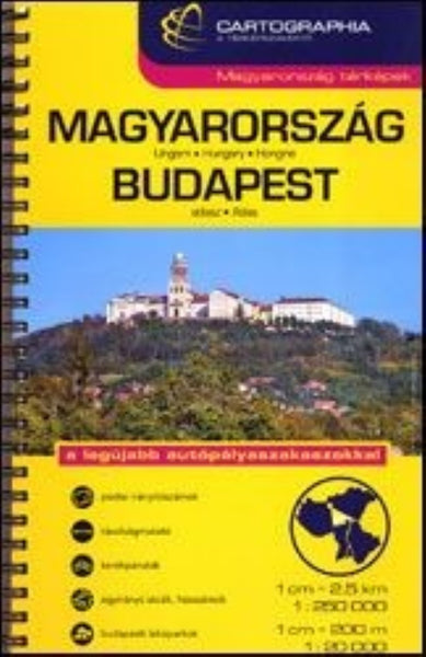 Magyarorszag : Budapest : Magyarorszag terkepek Cartographia
