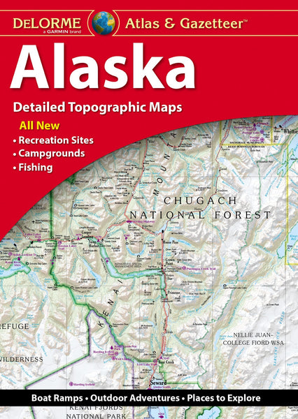 Alaska Atlas and Gazetteer DeLorme