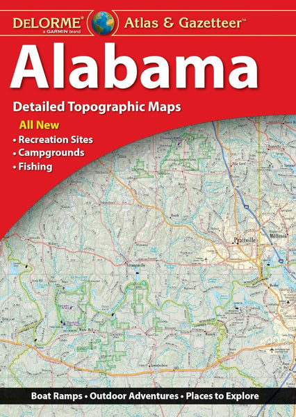 Alabama : atlas & gazetteer DeLorme