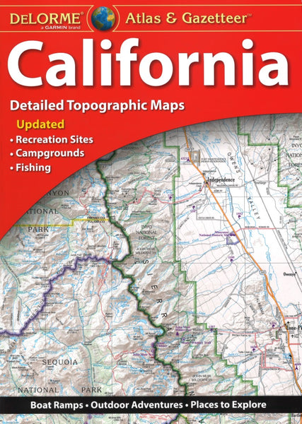 California Atlas and Gazetteer DeLorme