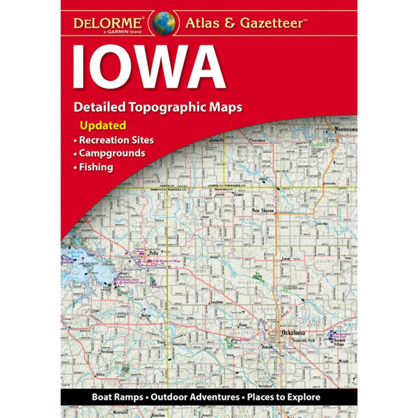Iowa Atlas and Gazetteer DeLorme