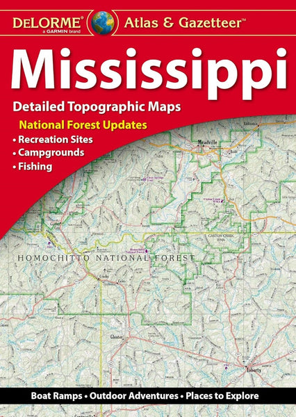 Mississippi Atlas and Gazetteer DeLorme