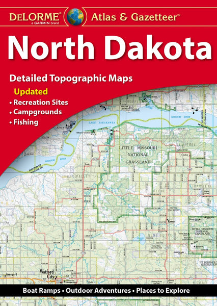 North Dakota Atlas and Gazetteer DeLorme