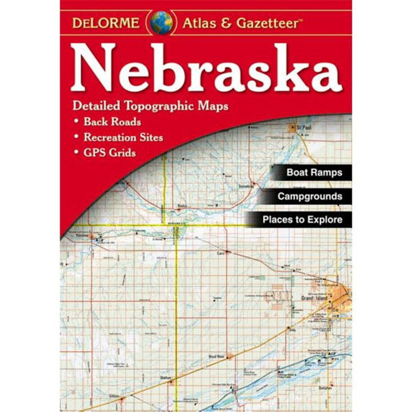 Nebraska Atlas and Gazetteer DeLorme