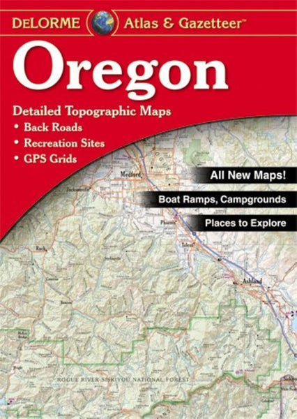 Oregon Atlas and Gazetteer DeLorme