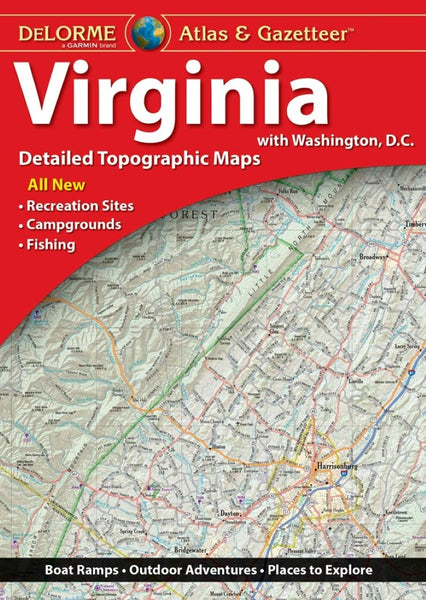 Virginia Atlas and Gazetteer DeLorme