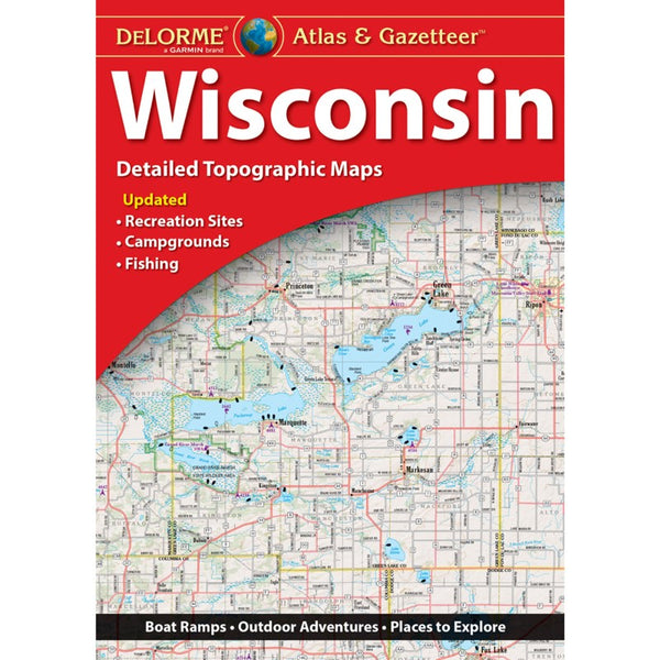 Wisconsin, Atlas and Gazetteer DeLorme