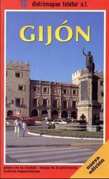 Gijon City Map Distrimapas Telstar