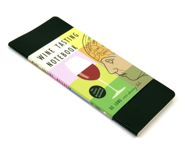 Wine Tasting Notebook [Softcover] DeLong Wine Maps