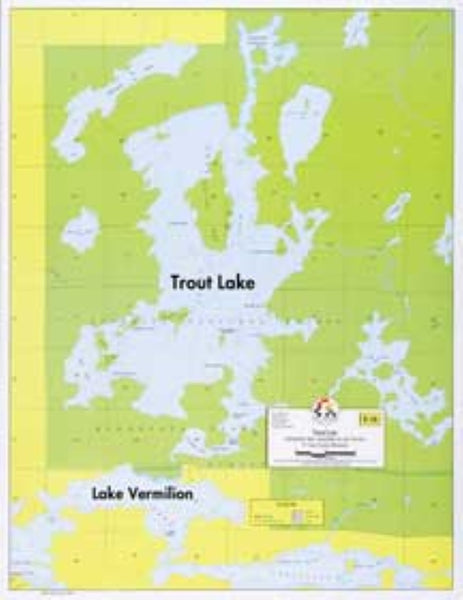 E-16: TROUT LAKE â HYDROGRAPHIC Fisher Maps