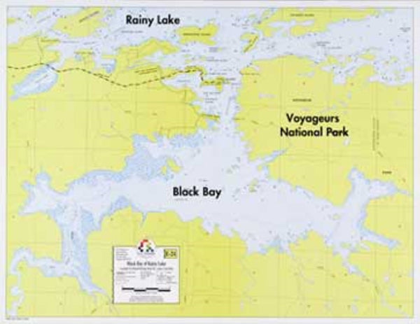 E-24: BLACK BAY OF RAINY LAKE Fisher Maps
