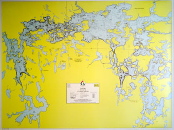 E-25: LAC LA CROIX â HYDROGRAPHIC Fisher Maps
