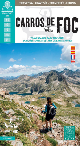 Carros de Foc Hiking Map - 2025 Edition Editorial Alpina