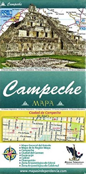 Campeche : mapa Ediciones Independencia